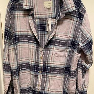 American eagle flannel shirt